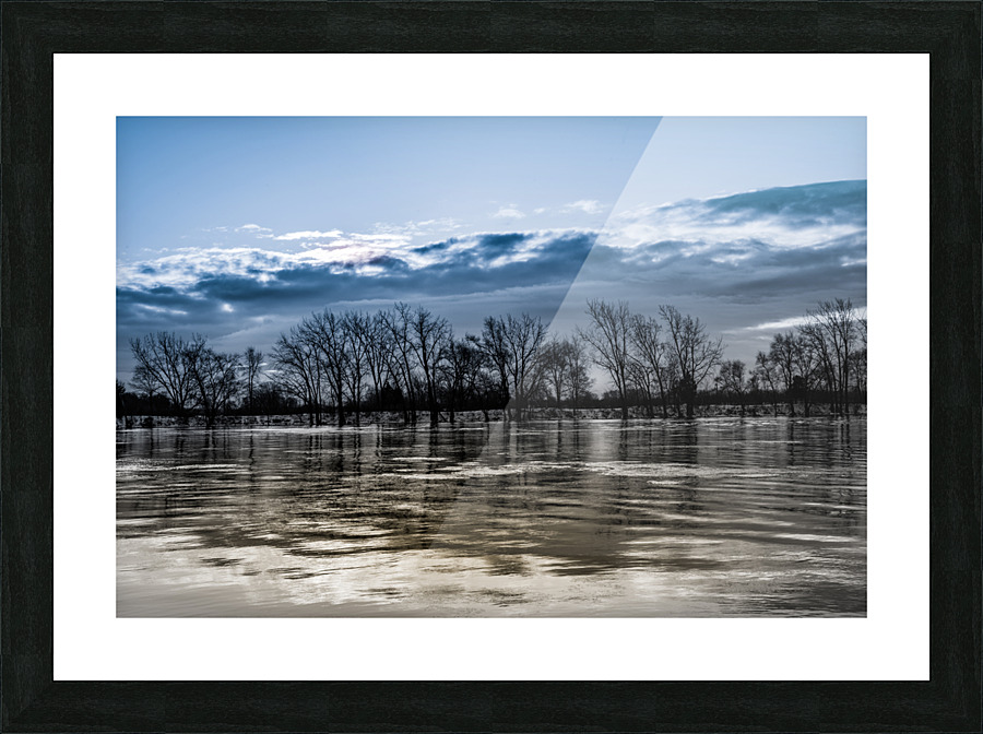 River1 Picture Frame print