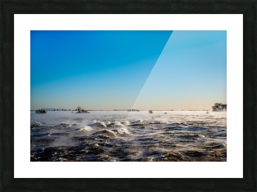 River 4 Picture Frame print