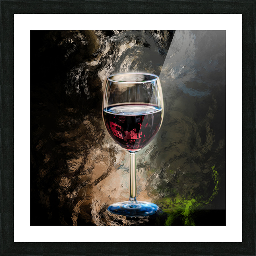 Drink me Picture Frame print