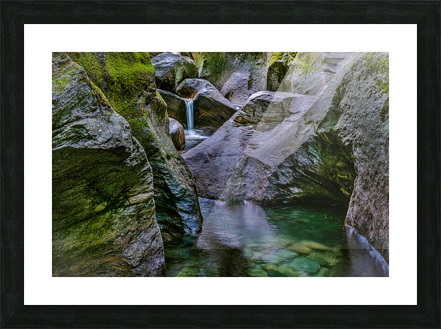 Mountain Stream Picture Frame print