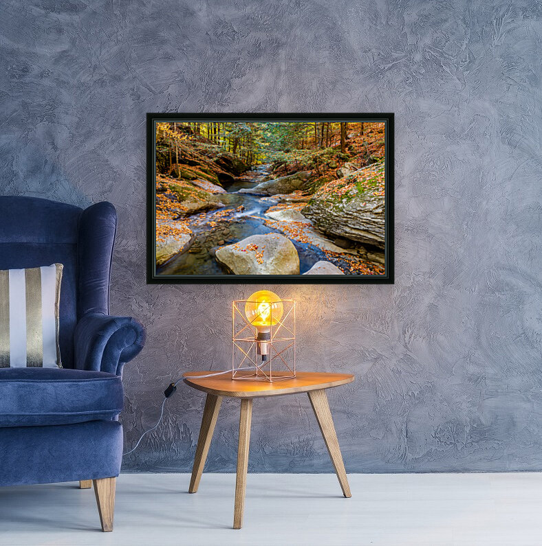 Mountain River IV Reproduction