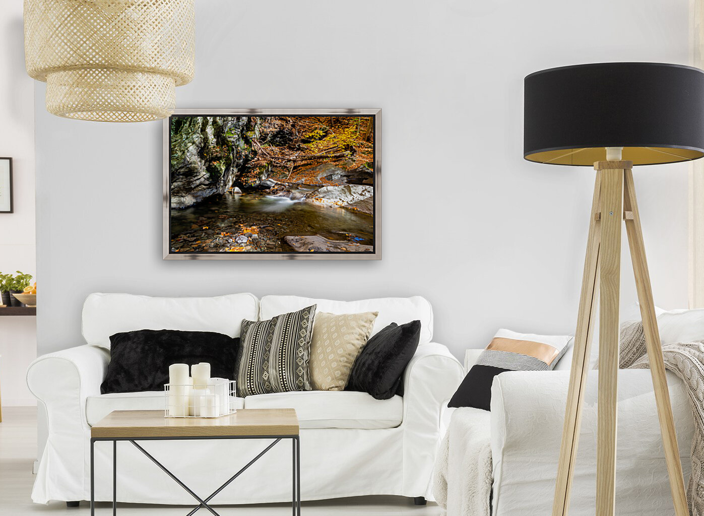 Mountain River VII Reproduction