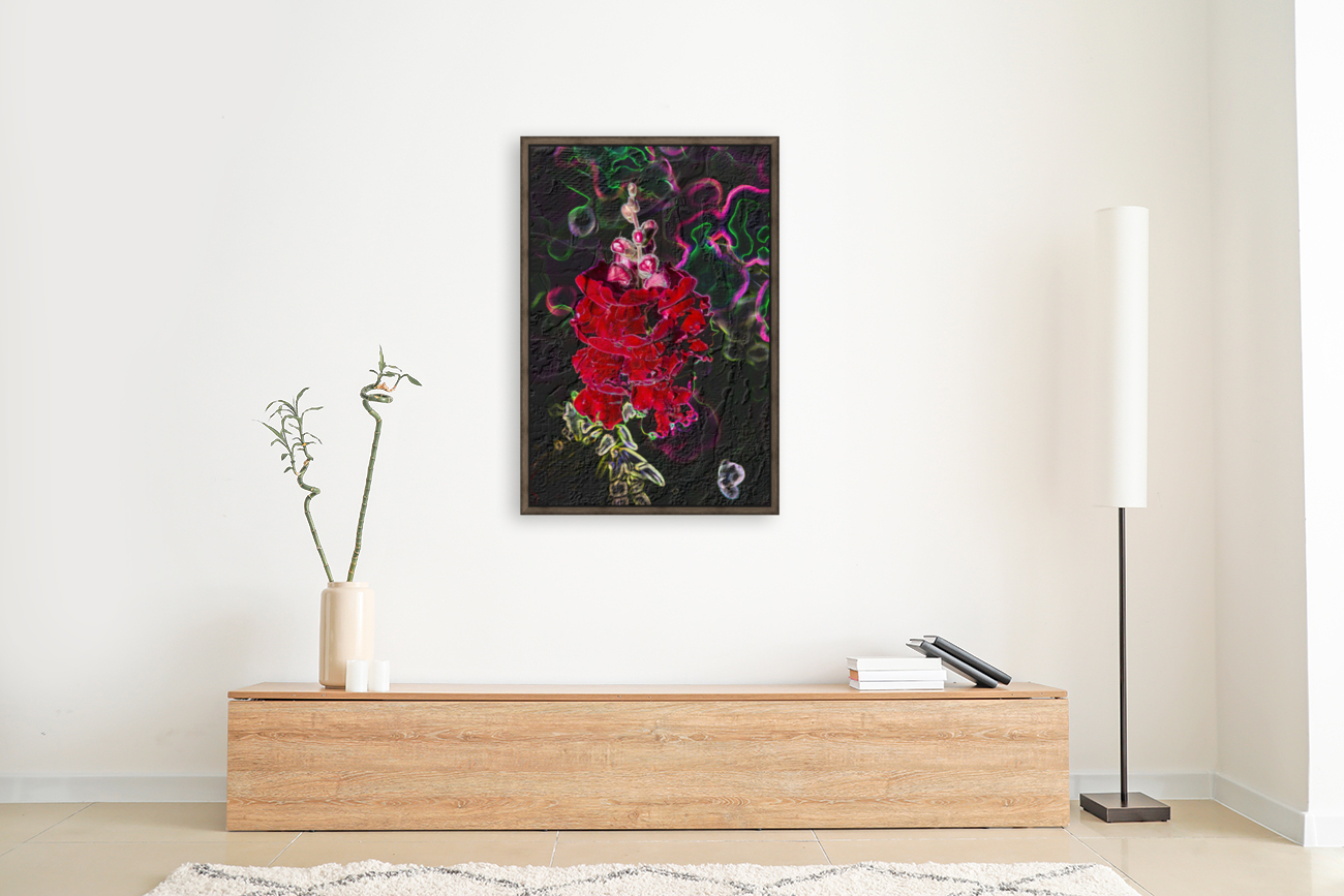 Red in Black Reproduction