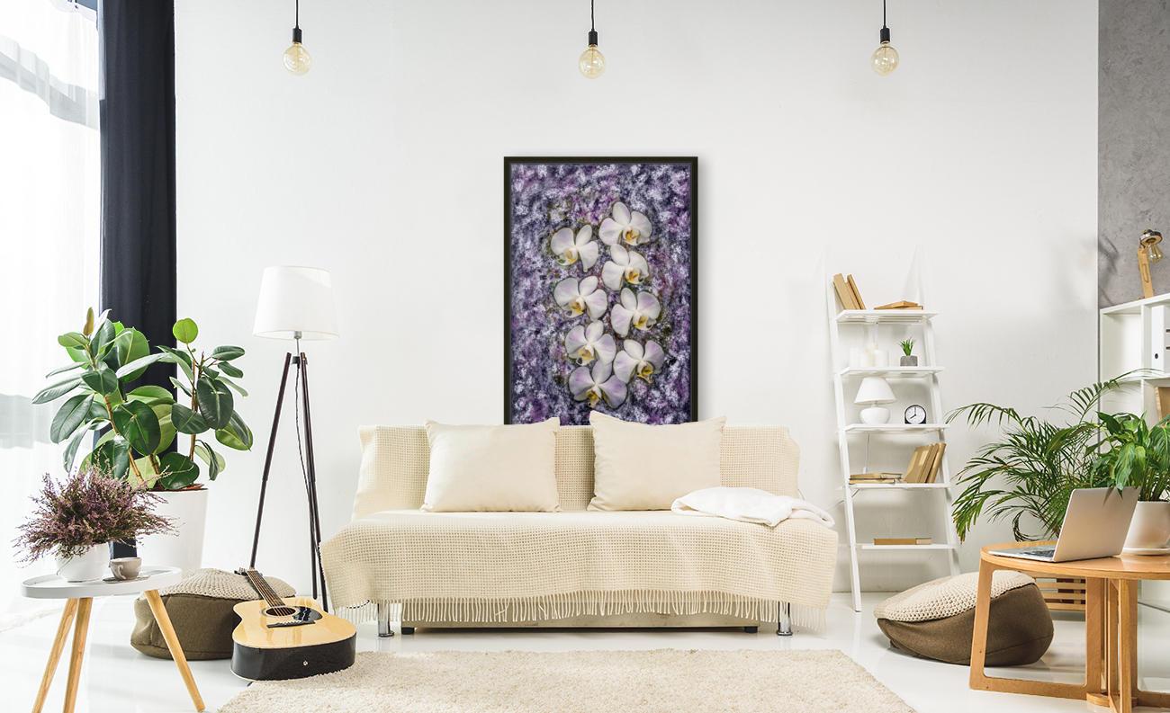 Stylish Orchids Reproduction