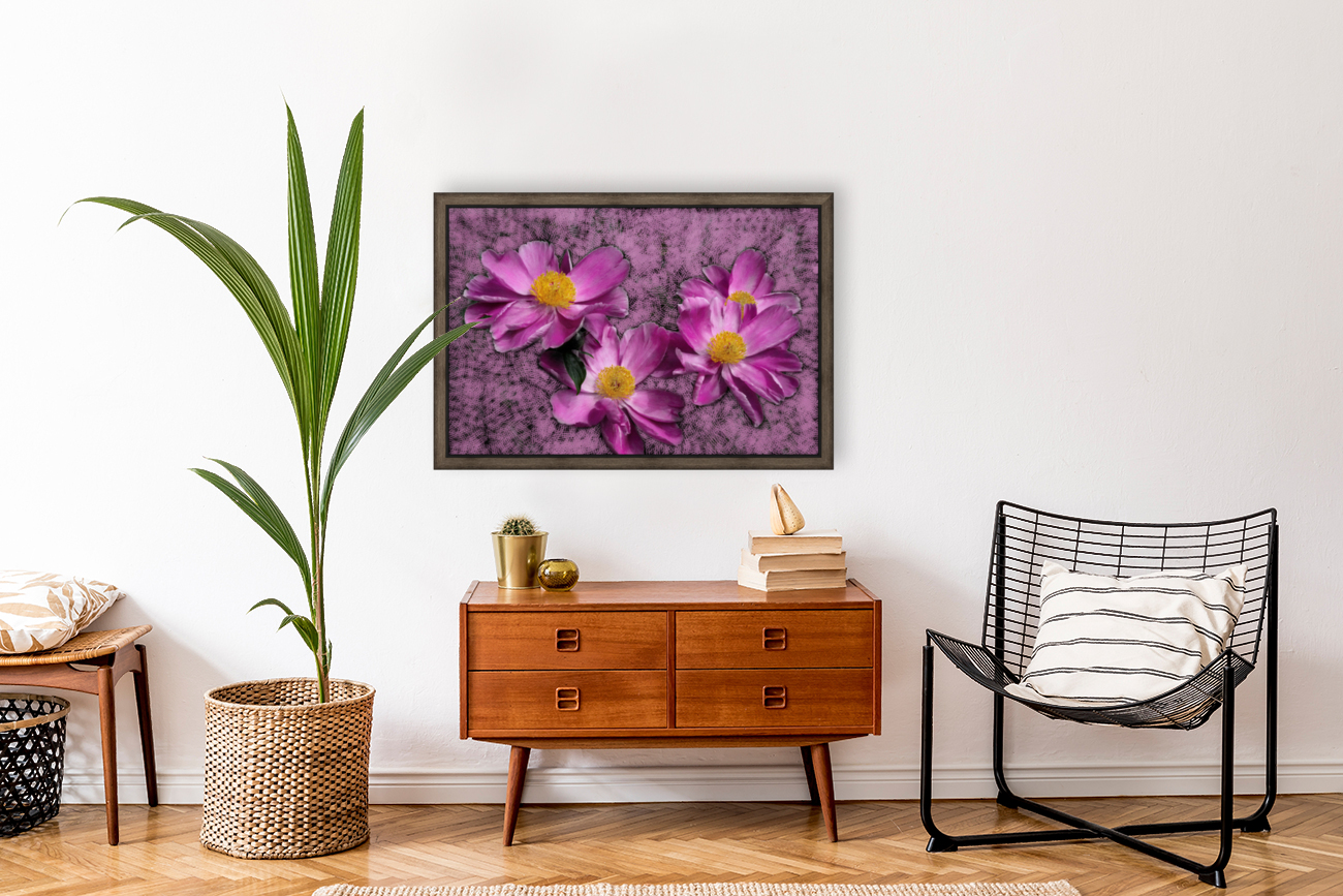 Peony Flowers Reproduction