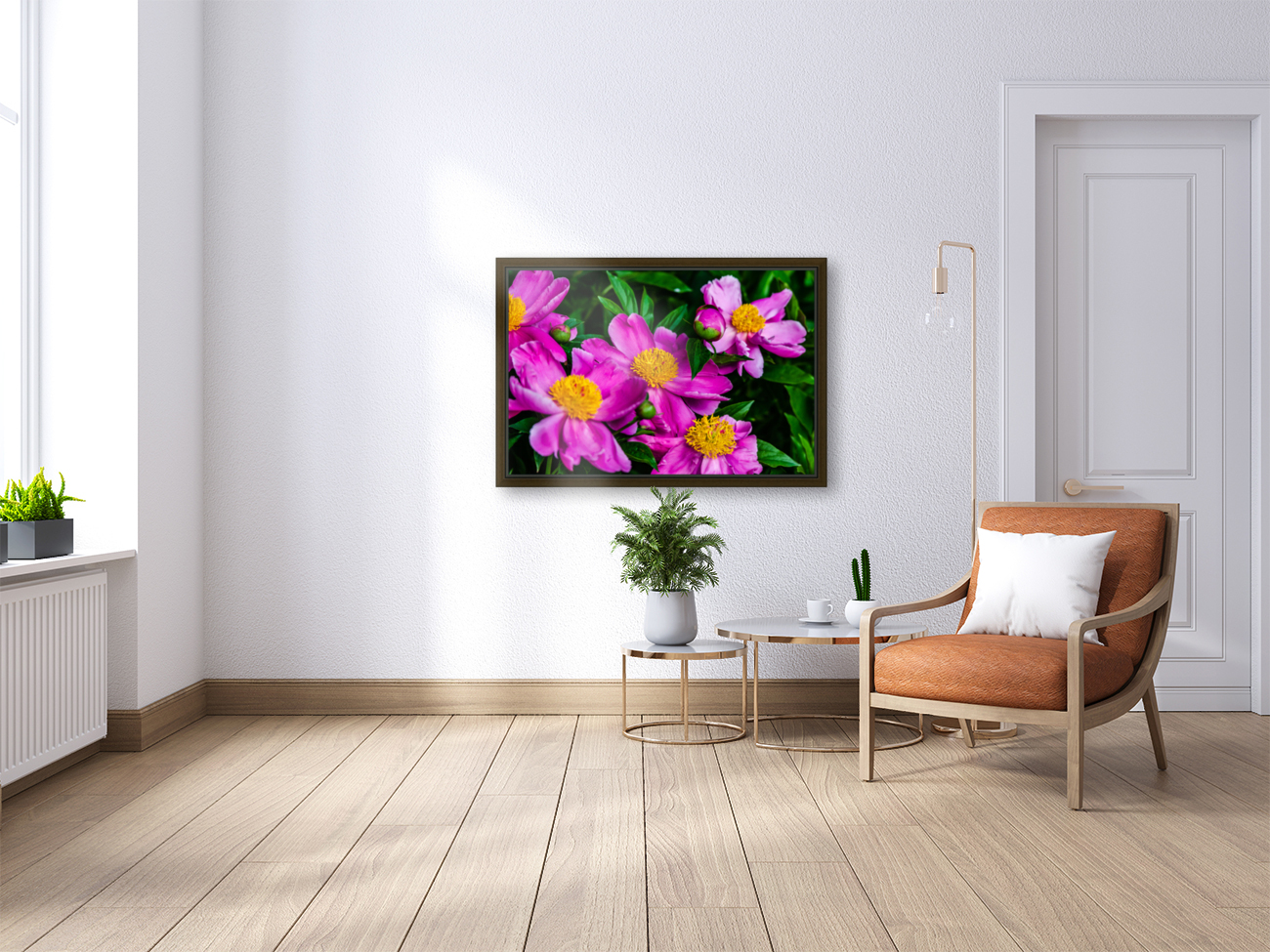 Peony Flowers Reproduction