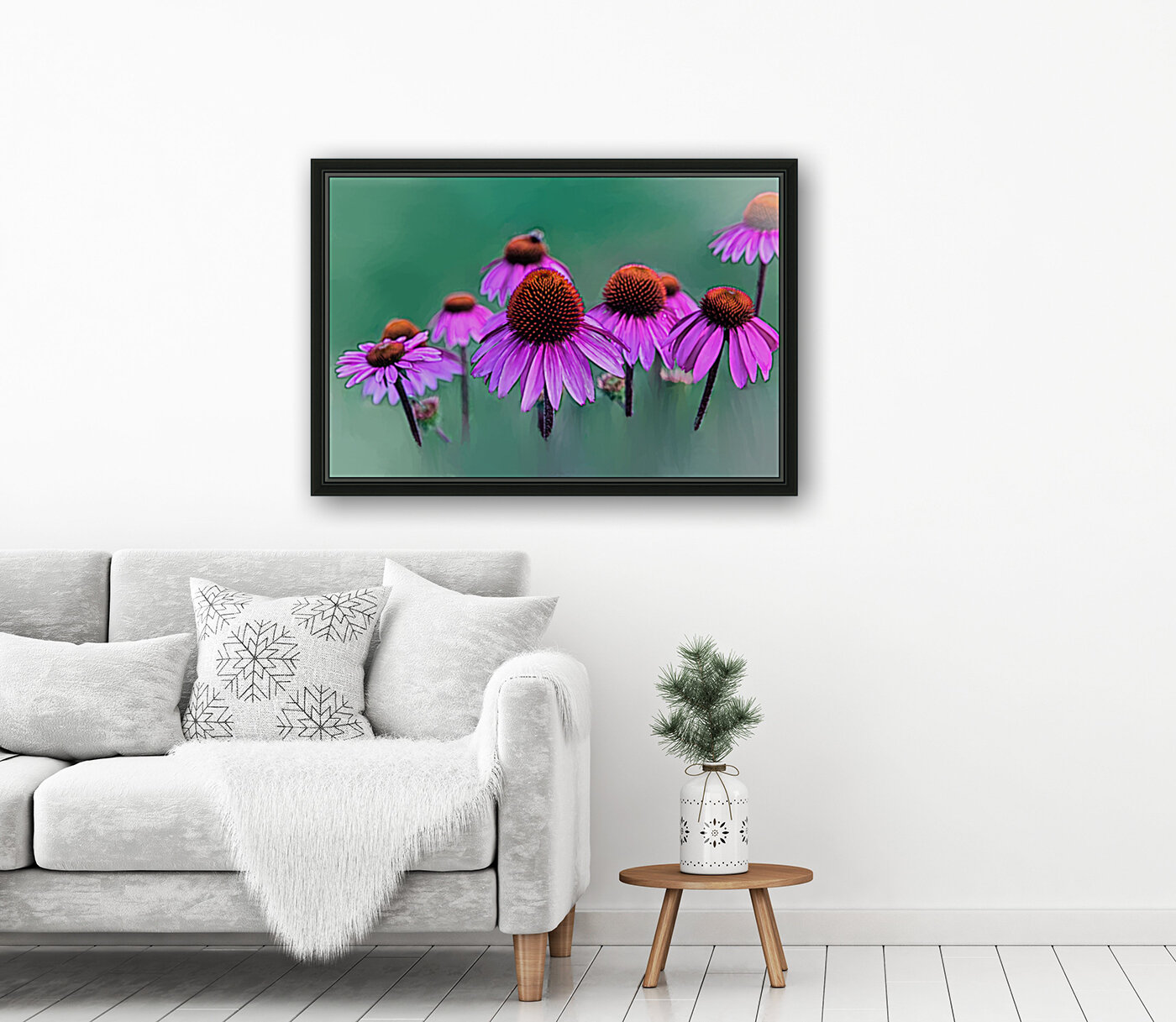 Frozen In Time - Echinacea Reproduction