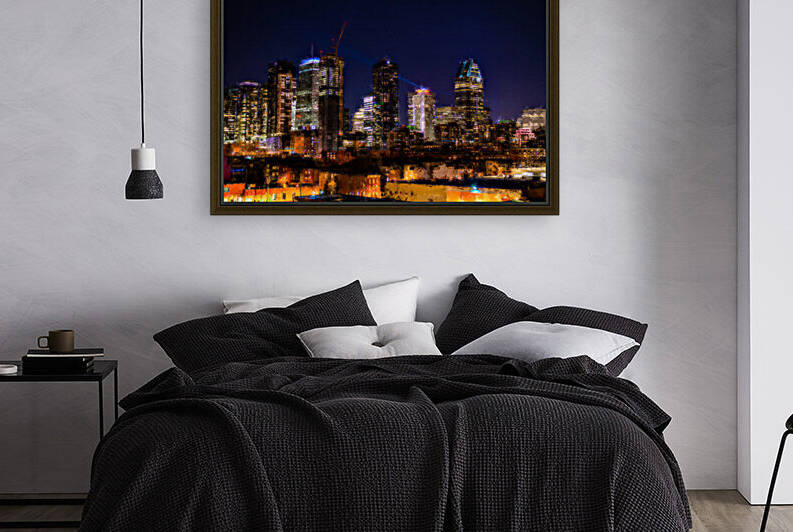 Montreal at night by PitoFotos