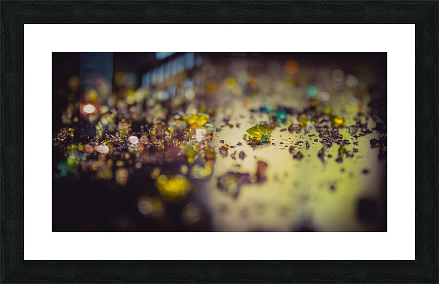 Colored diamonds Picture Frame print