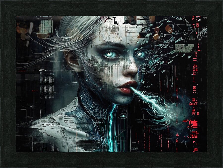 Pick Up The Pieces Picture Frame print