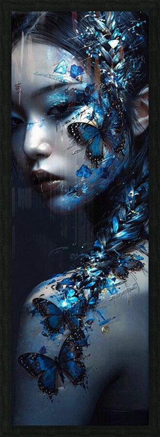 Silent Metamorphosis Picture Frame print