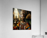 African Queen Acrylic Print