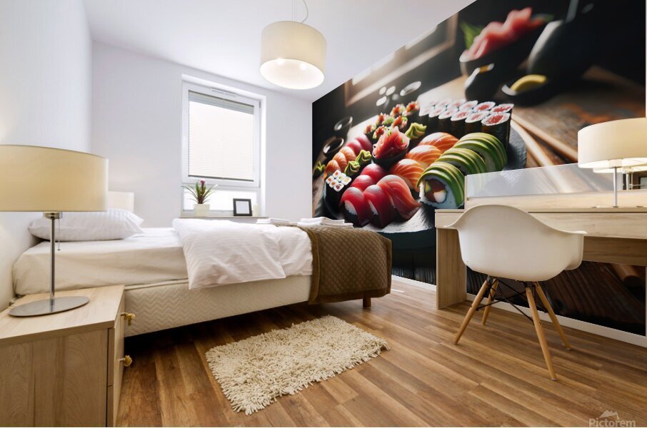 Sushi Mural print