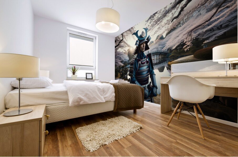 Samurai Mural print