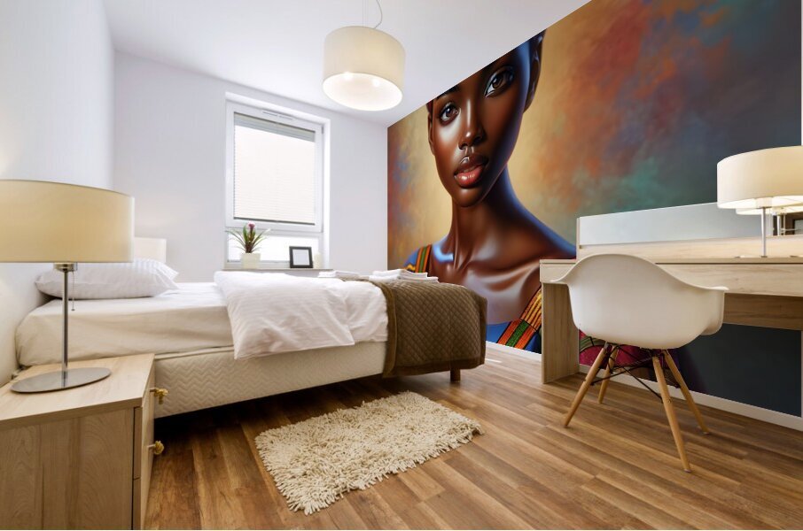 Taraji Mural print