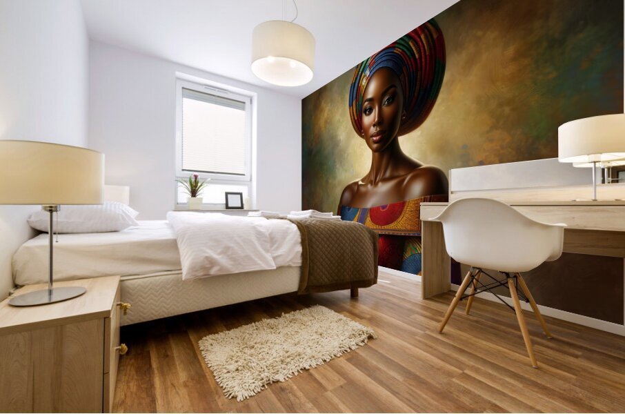 Lela Mural print