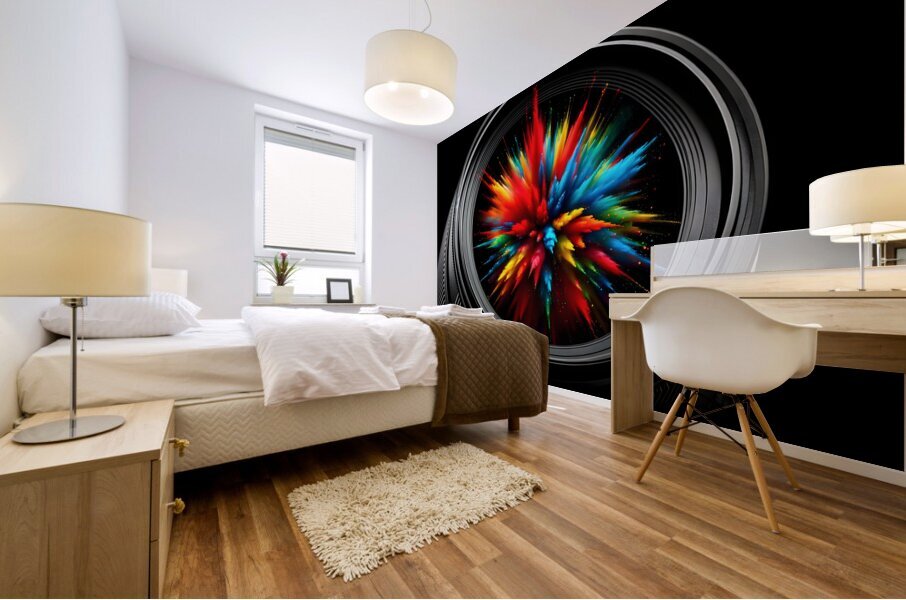 Color Focus Mural print
