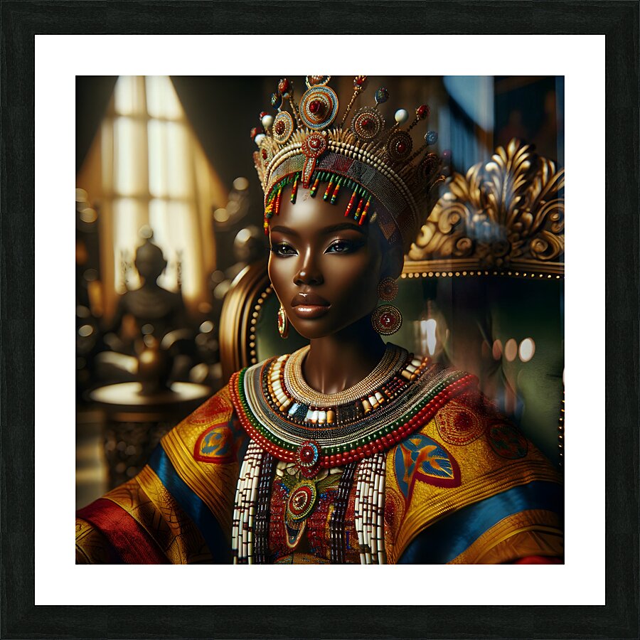 African Queen Picture Frame print
