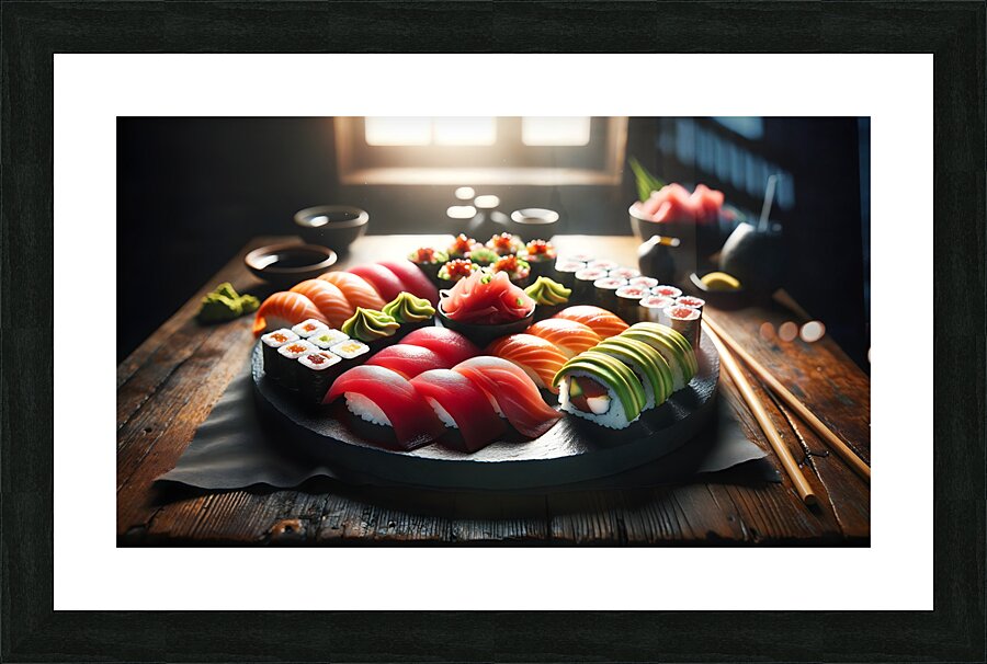 Sushi Picture Frame print