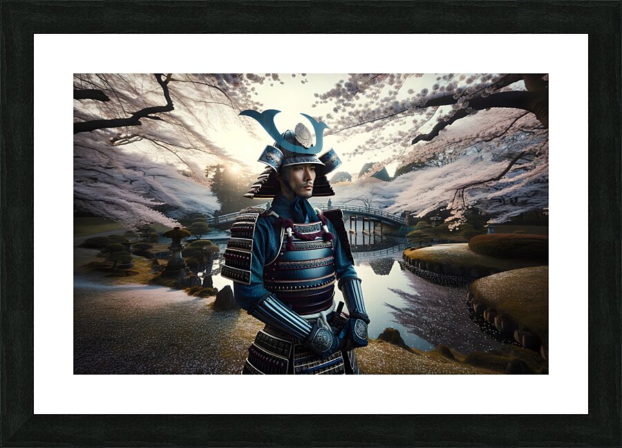 Samurai Picture Frame print