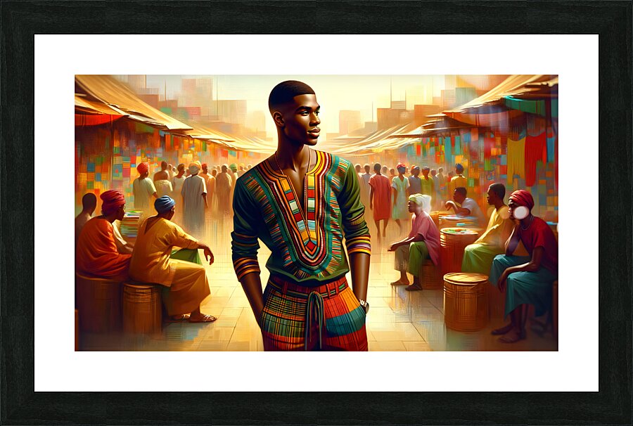 Jabari Picture Frame print