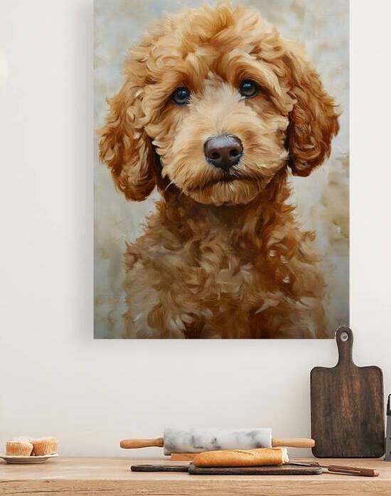 Beautiful Goldendoodle by Jose Irizarry