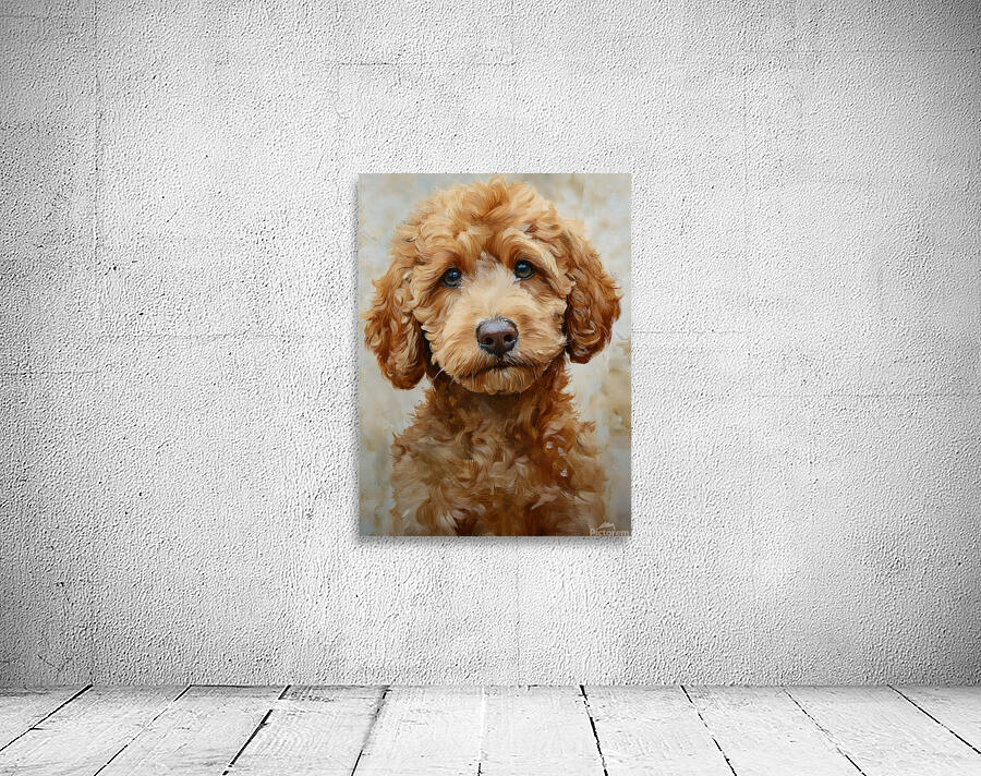 Beautiful Goldendoodle Wall Preview