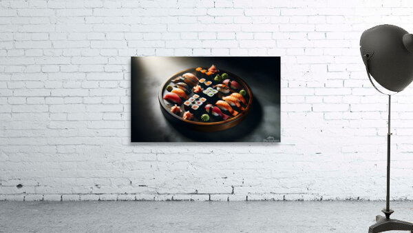 Sushi plater Wall Preview
