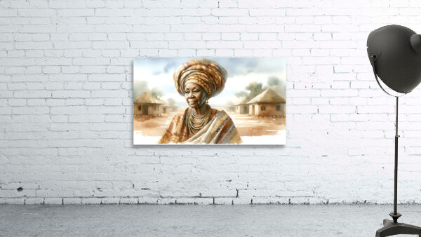Older African Queen Wall Preview