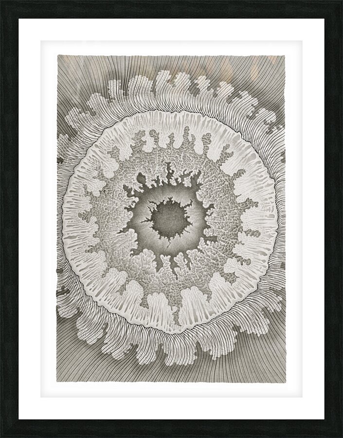 Mandala 3 Picture Frame print