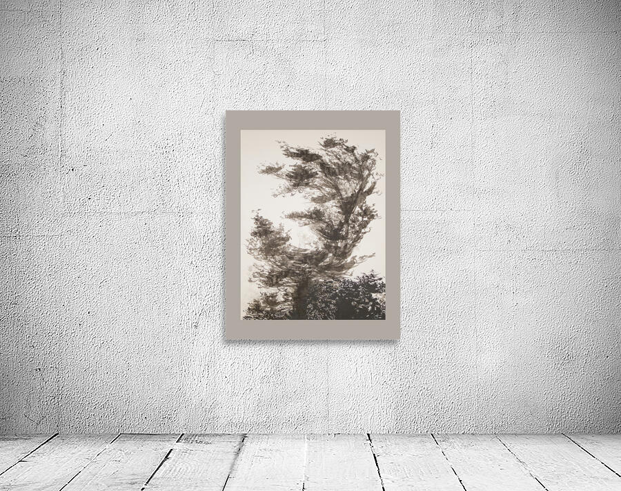 arbre sumi e Wall Preview