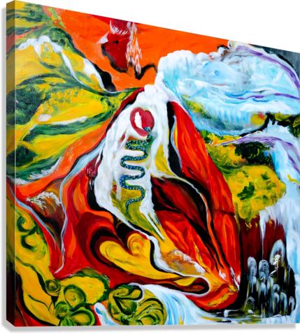The SIN LA GENESE Canvas Print
