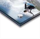 Surfer Riding Waves Acrylic print