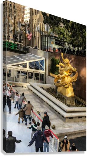 Rockefeller Center v1 Canvas Print