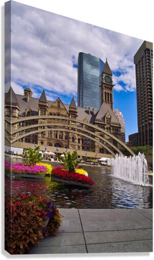 Nathan Phillips Square Toronto Canvas Print