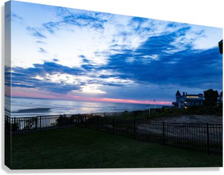 Blue Hour in Ogunquit Maine Canvas Print