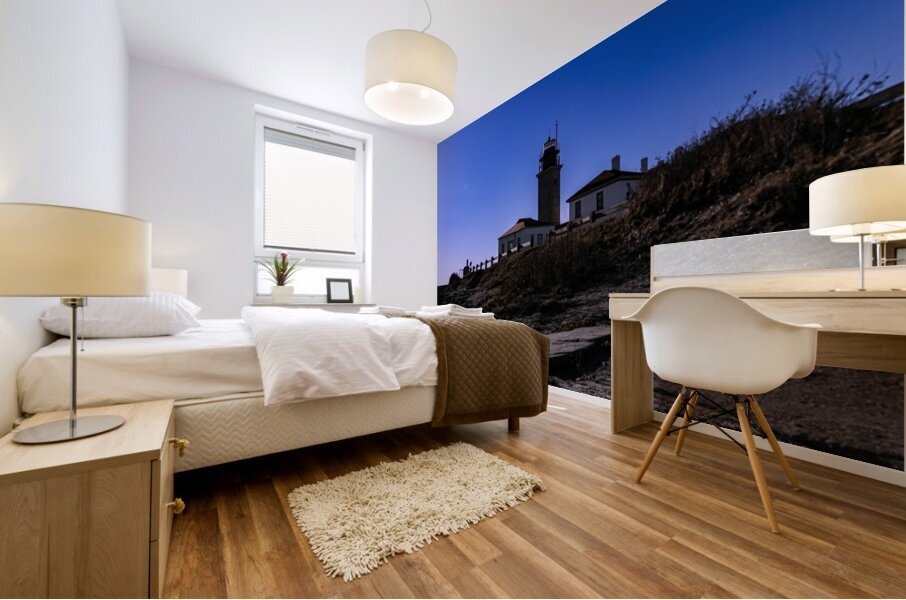 Beavertail Lighthouse Mural print