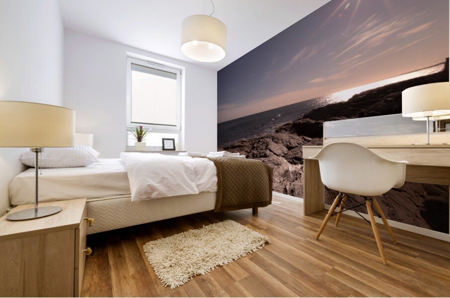 Sunset Star  Mural print