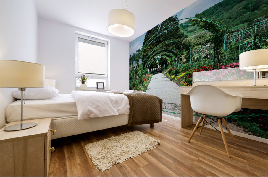 Monets Garden v1.2 Mural print