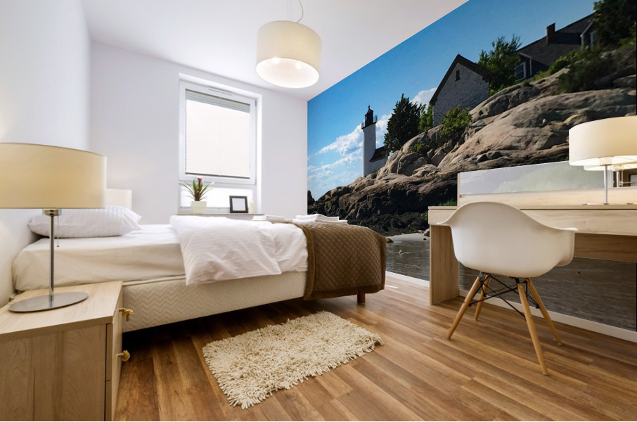 Annisquam Light v2 Mural print