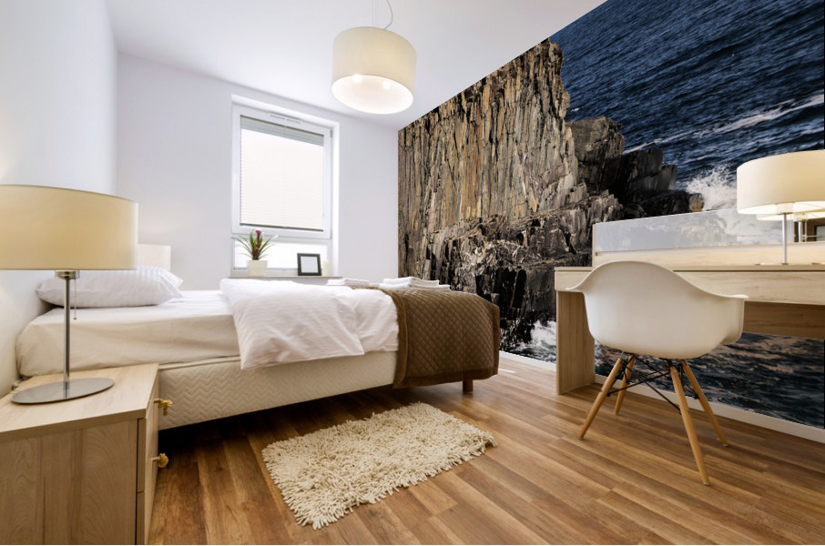 Bald Head Cliff Mural print