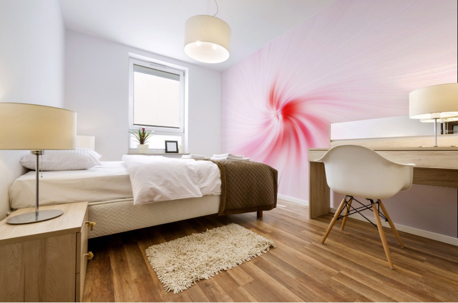 Twirling Conch Shell Mural print