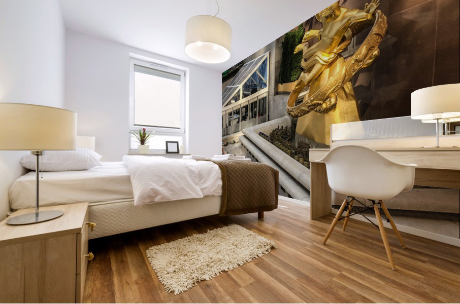 Rockefeller Center v1 Mural print