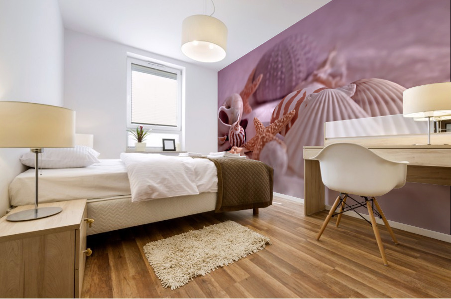 Seashells Digital Version Mural print