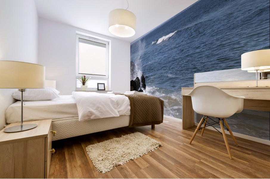 Cliffs and Waves V2.0 Mural print