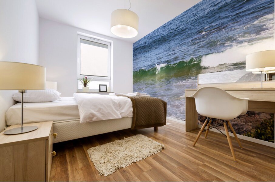 Ogunquit Waves Mural print