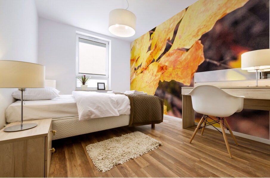 Autumn Leaves Mural print