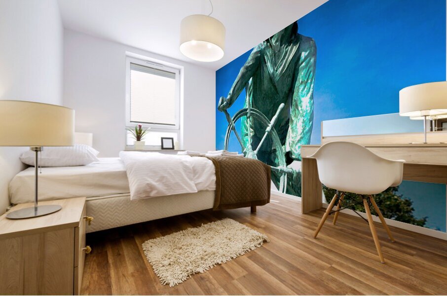 Fisherman of Gloucester Statue v2.1 Mural print