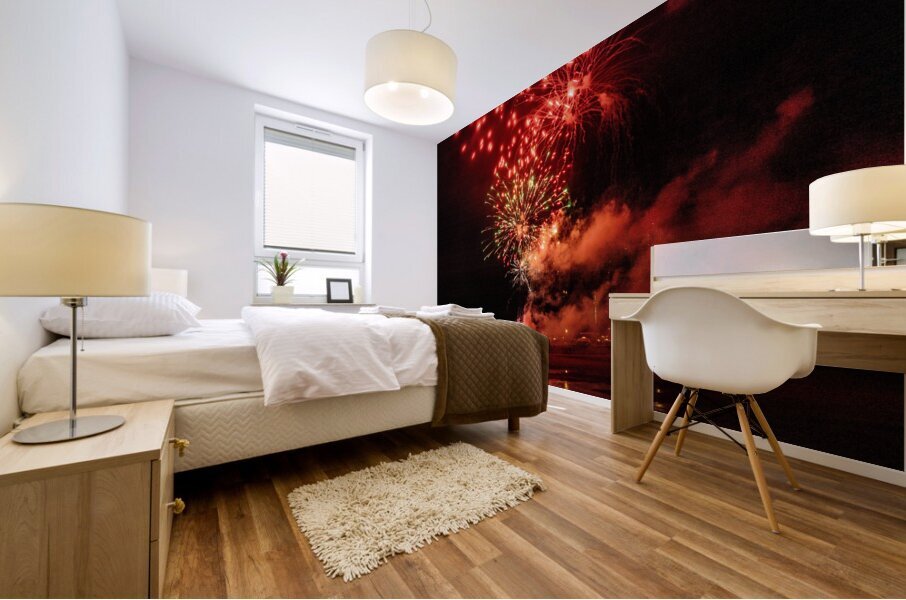 Happy New Year Mural print