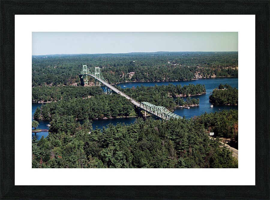 Thousand Islands Bridge Picture Frame print